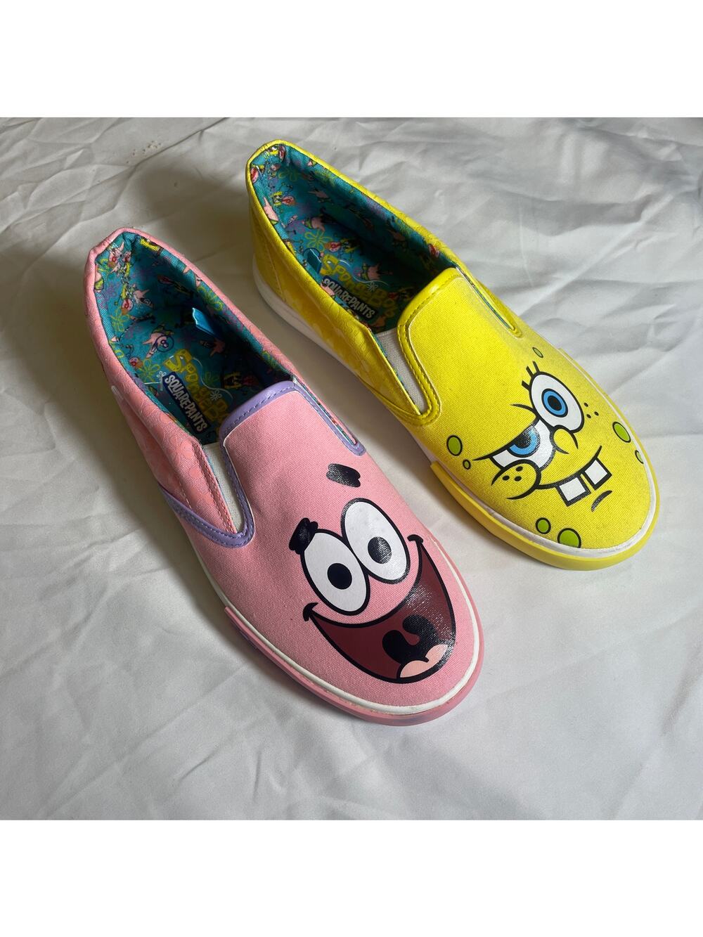 Ground Up Nickelodeon SpongeBob & Patrick Sneakers - Women Size 8 - Multi